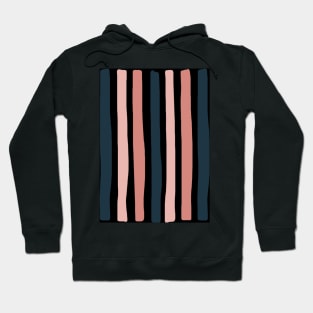 vertical stripes Hoodie